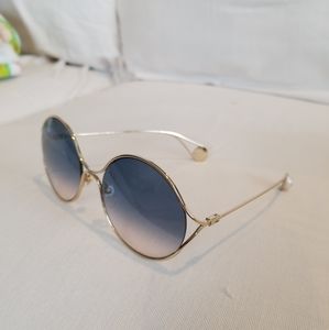 Gucci Sensual Romantic GG 0253S Sunglasses Gold